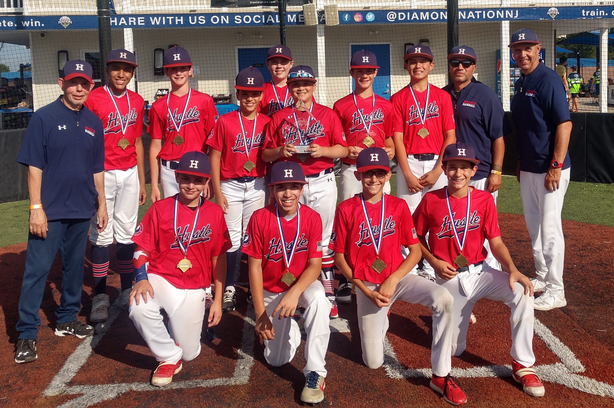 Hustle Baseball cruises to 8U School's Out championship – Diamond ...
