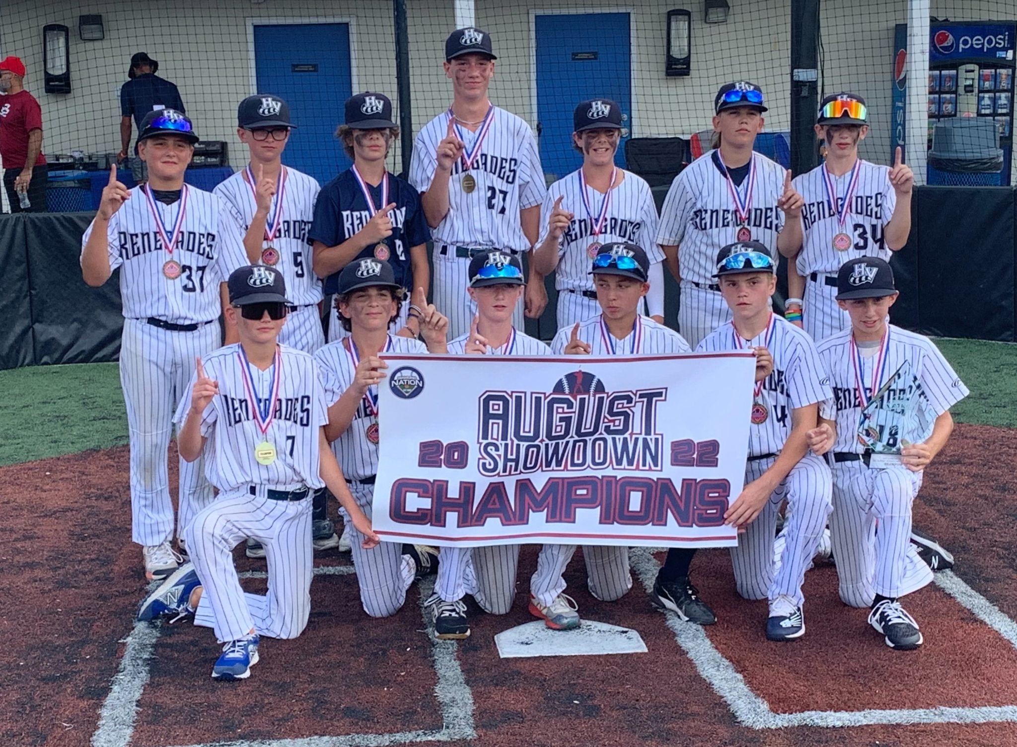 Sinsabaugh, defense guide Renegades to 12U August Showdown title