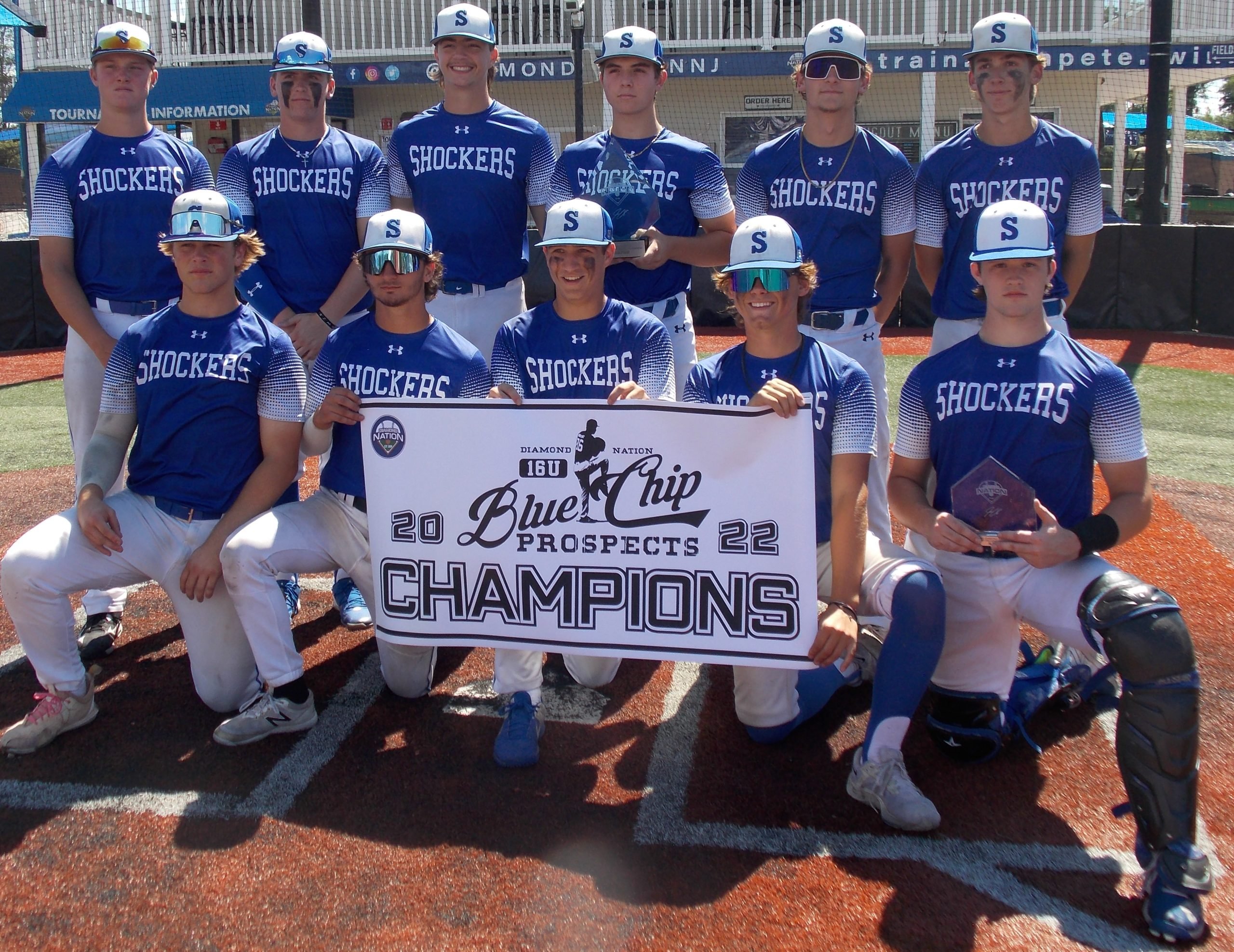 PA Shockers ride big first inning to Blue Chips Red title