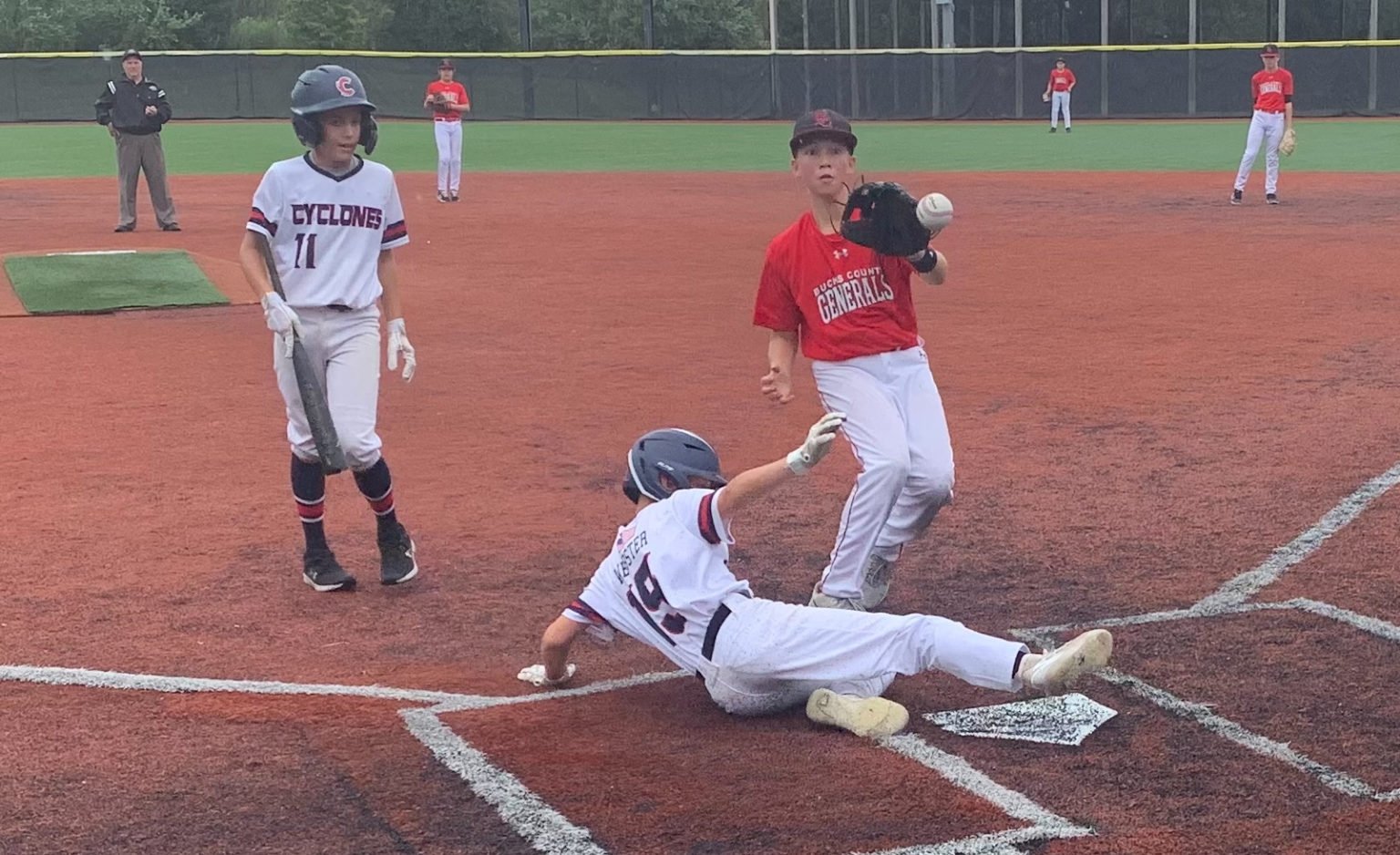 Cyclones Prospects down Bucks County Generals in 12U Fall Classic