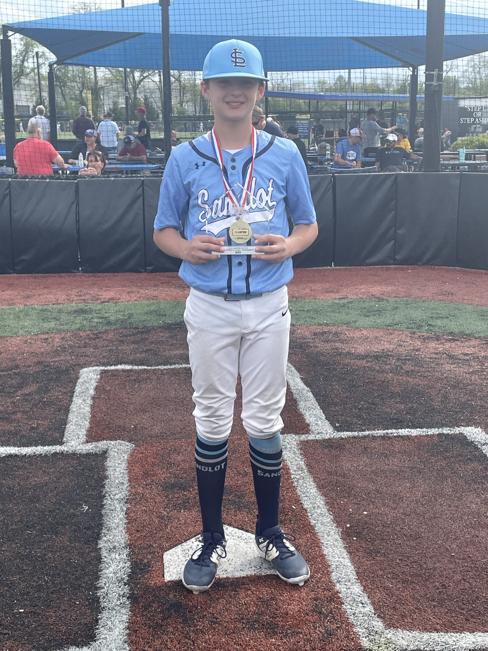 Seitzinger’s 5 bombs steer Sandlot Academy to 12U crown Diamond Nation