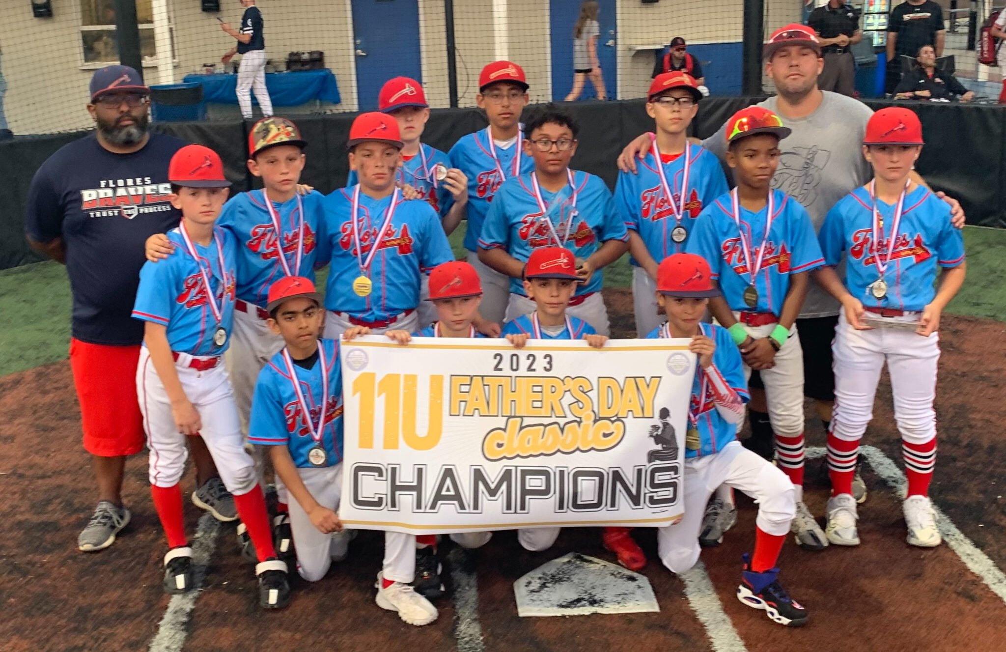 FB Braves 11U White beat Generals in dramatic 11U Father’s Day final
