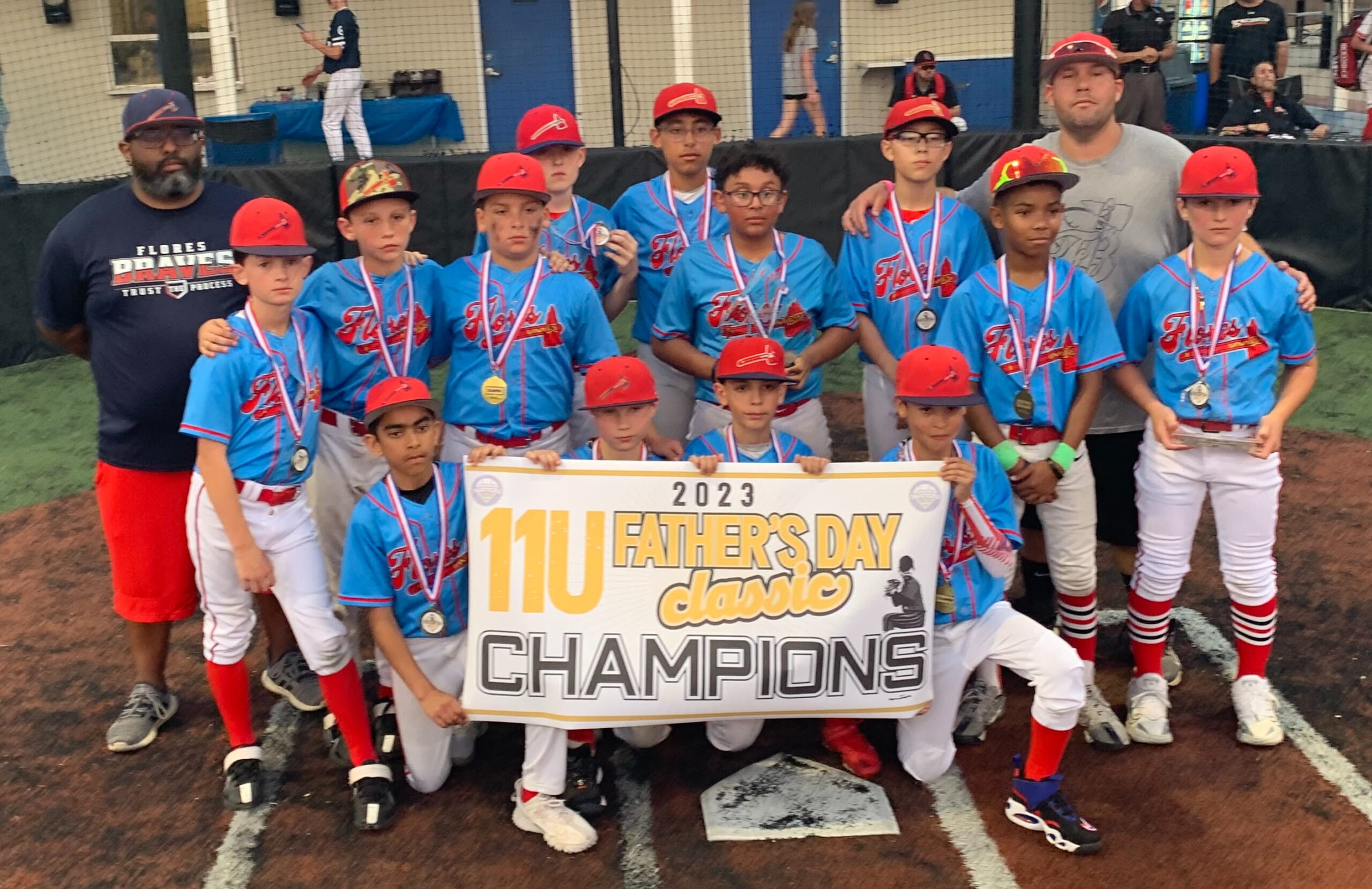 FB Braves 11U White beat Generals in dramatic 11U Father’s Day final