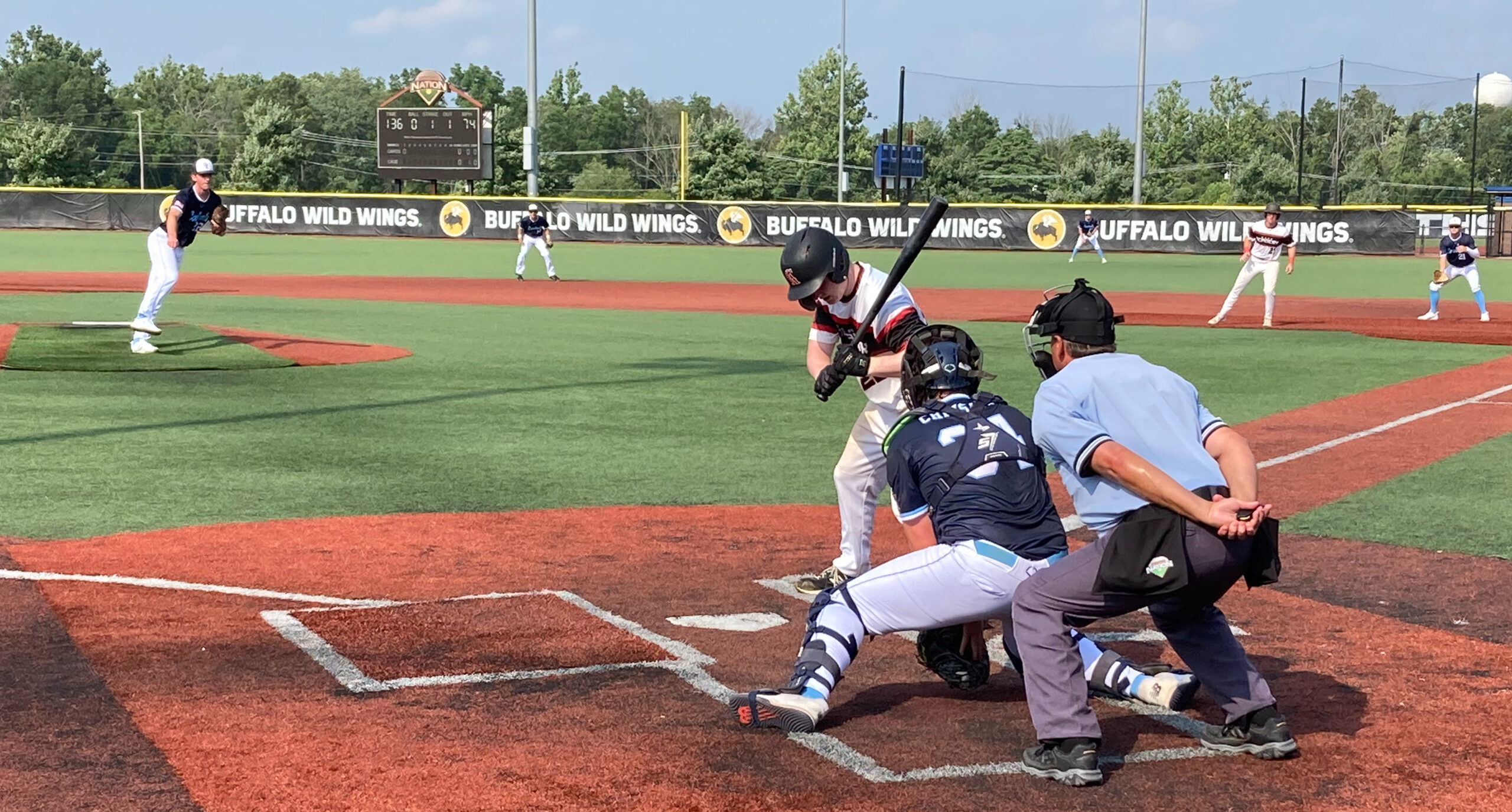 CK Cardinals tie Cage Baseball in Super 17 World Series Diamond Nation