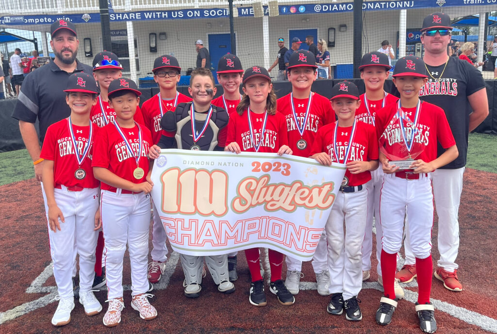 Bucks County Generals emerge as unlikely champion in 11U Slugfest