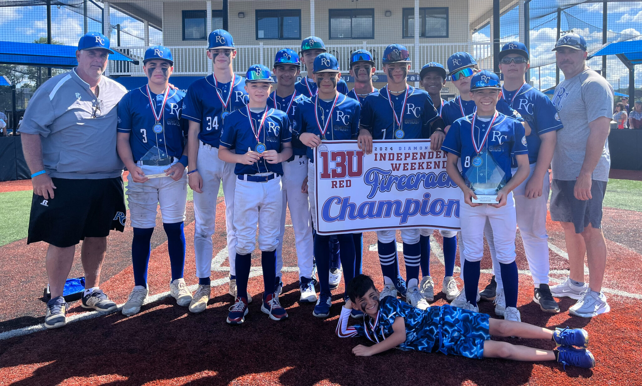 Novello’s return lifts RCBC Ghost Americans to 13U Firecracker title