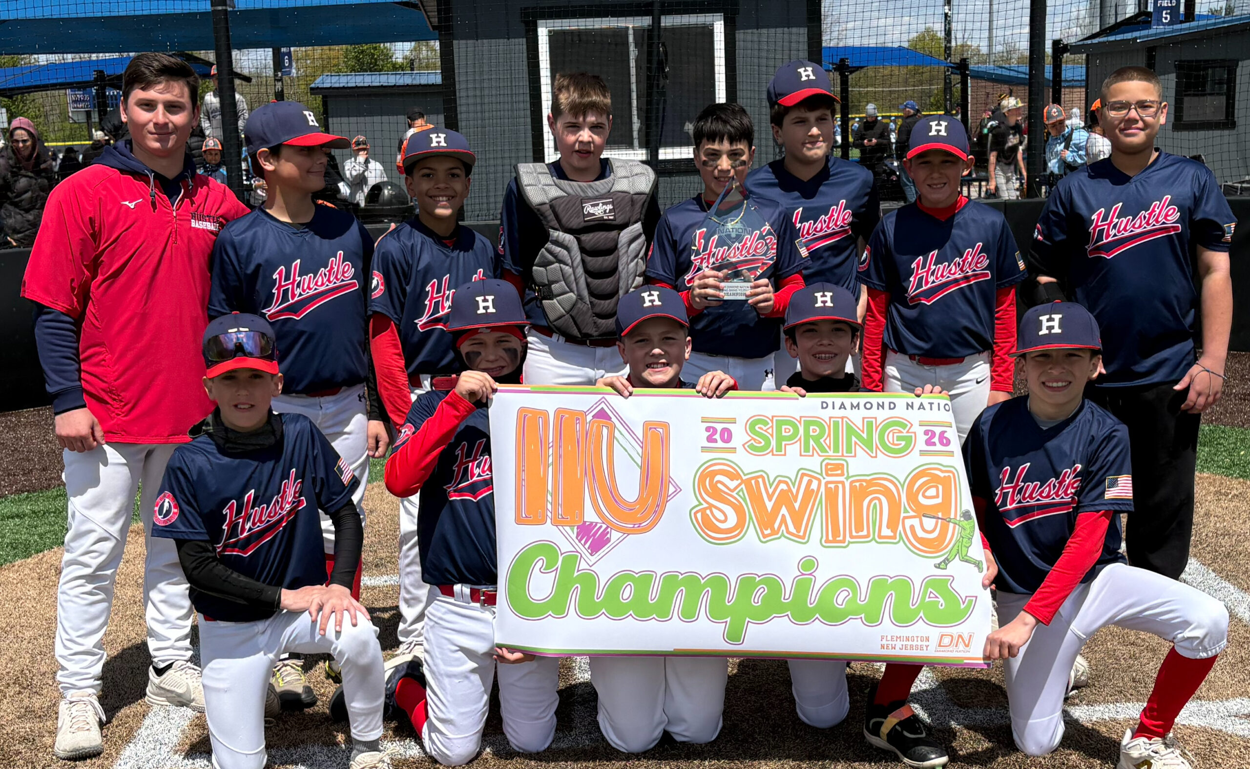 Spring Baseball Designs Bertuglia a two-way catalyst for 11U Spring Swing champs Hustle ...